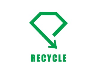 Projekt logo dla firmy Logo Zielony Diament | Projektowanie logo